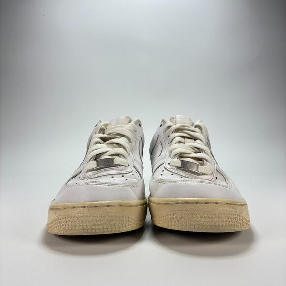 Nike Air Force 1 Low White Leather Basketball Shoes DD8959-100 Women's Size 9 - Picture 2 of 10